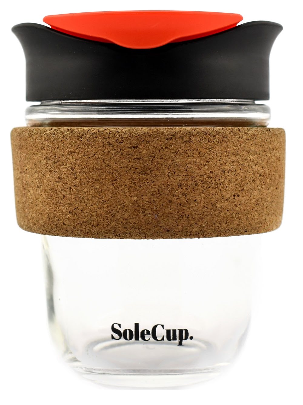 The SoleCup - Reusable Coffee Cup - Glass Travel Mug